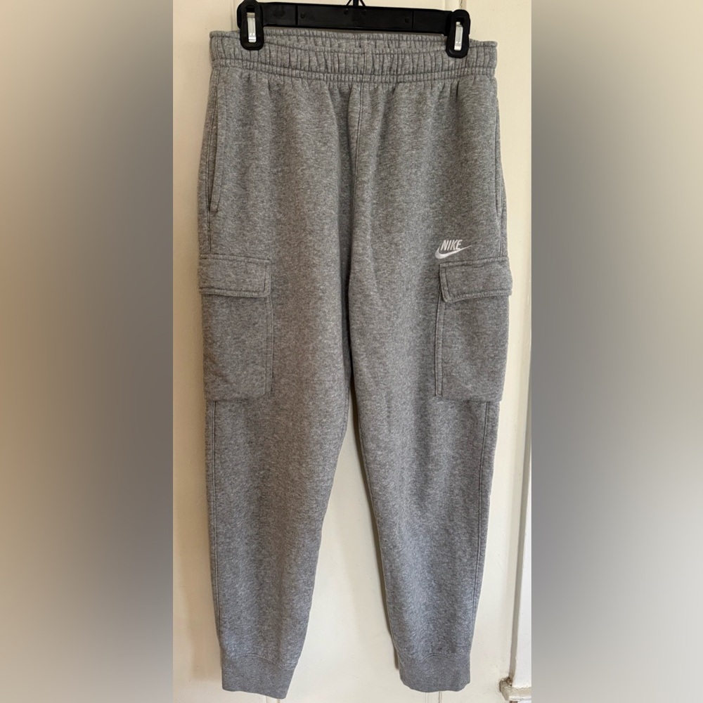 Nike Gray Fleece Joggers